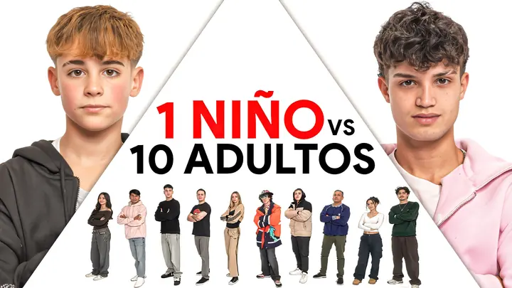 Miniatura: 1 niño de primaria vs 10 adultos