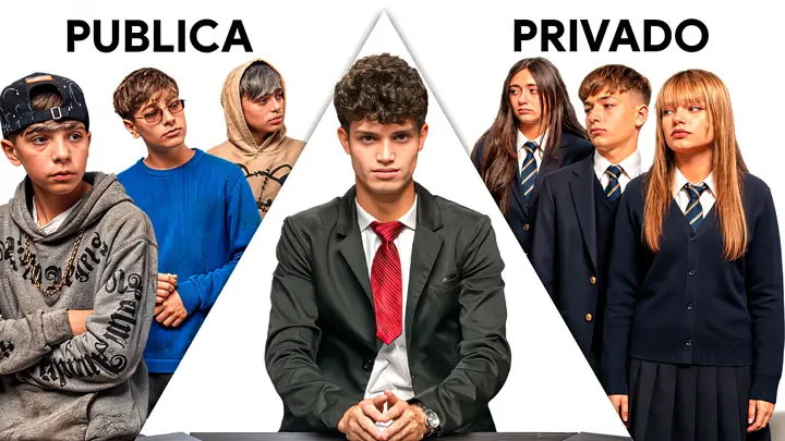 Miniatura: colegio público vs colegio privado