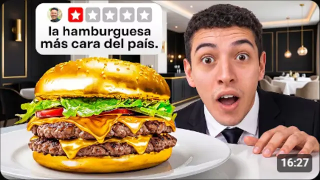 Busqué la mejor hamburguesa de mi país